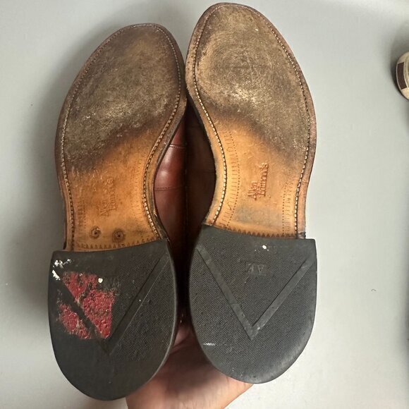 Allen Edmonds Cody 1849 Brown Leather Tassel Loafers USA Men's Sz 10 D - Picture 6 of 7